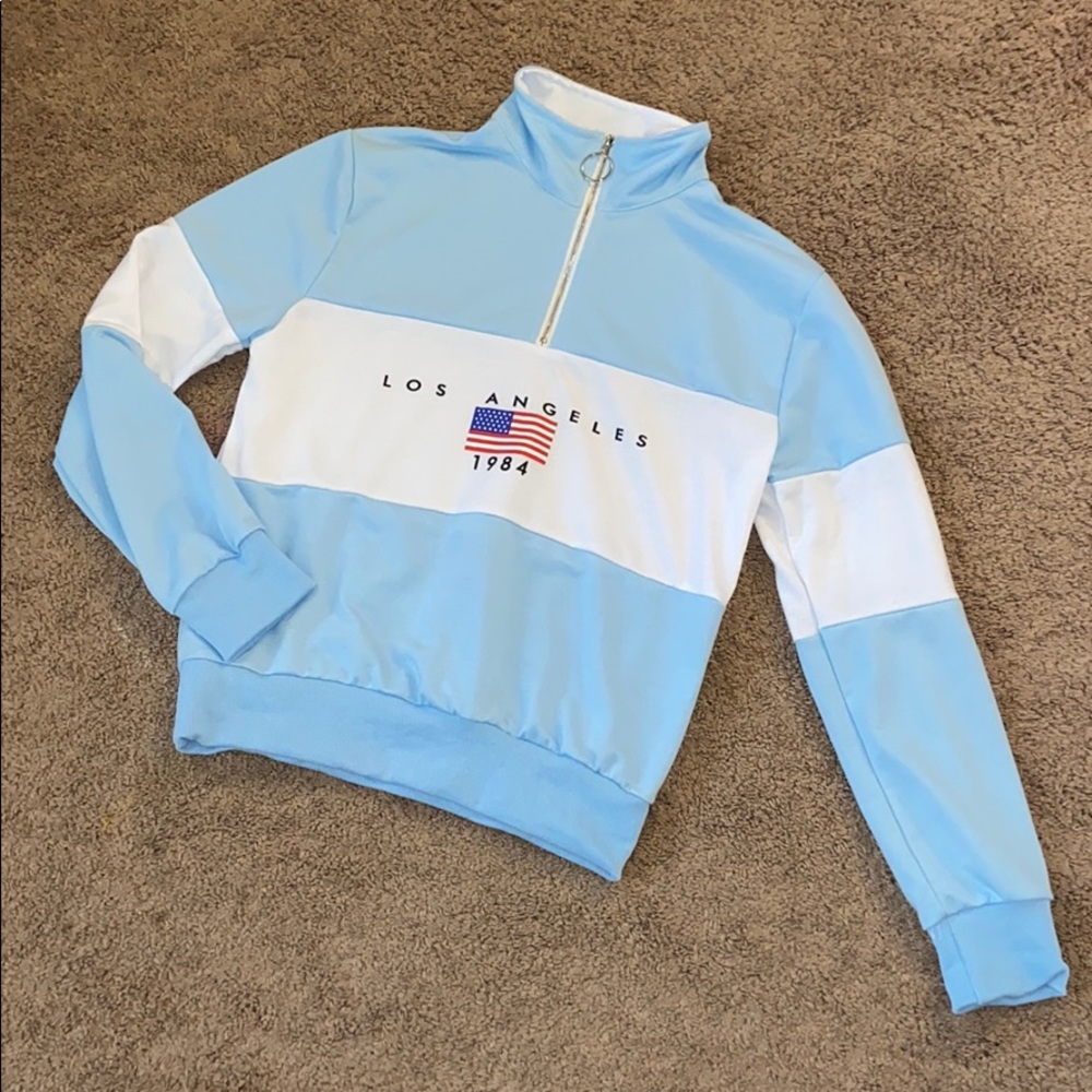 SHEIN quarter zip jacket